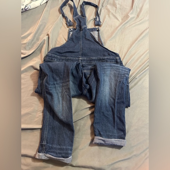 Denim Blue Women's Overalls - Picture 4 of 6